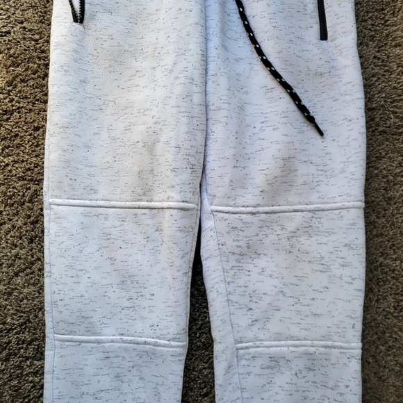 Steve’s Jeans Sweatpants Men’s Size Small White Flec Drawstring Jogger Pants - Picture 3 of 10